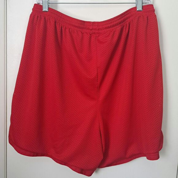 Champion Mesh Red Athletic Shorts Men's XXL - Picture 2 of 6
